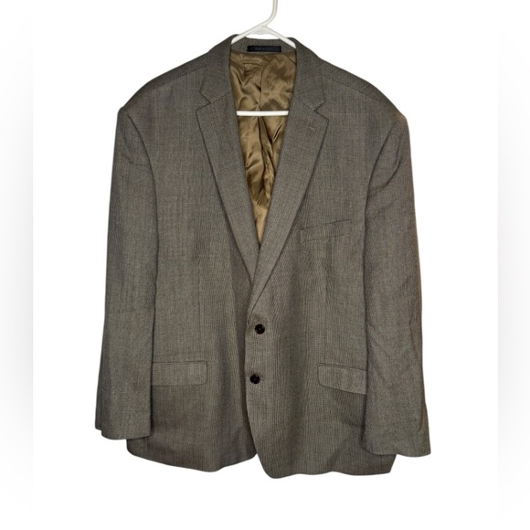 Lauren Ralph Lauren Men’s Sport Coat Blazer 52R Classic Fit Wool Silk Blend - Picture 1 of 11